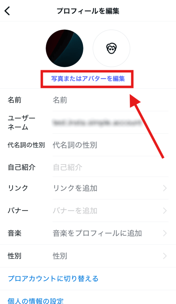 インスタ 初期アイコン
