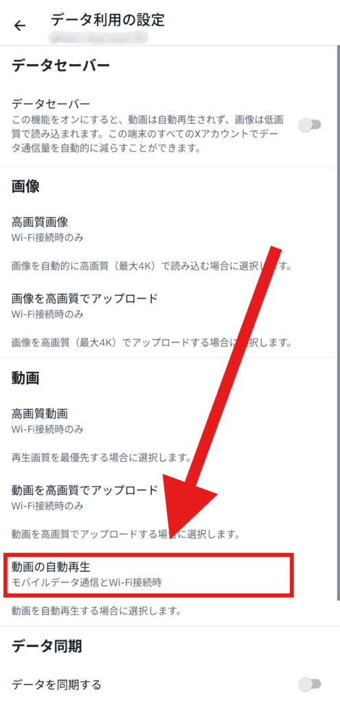 X　自動再生