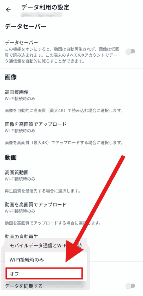 X　自動再生