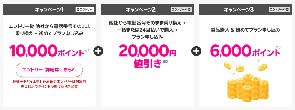 iPhone17購入で最大36,000円相当還元キャンペーンの内訳詳細
