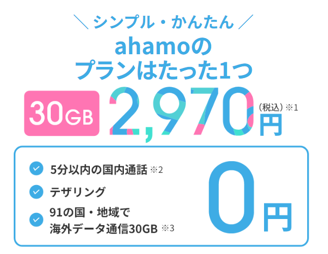 ahamoのシンプルワンプラン